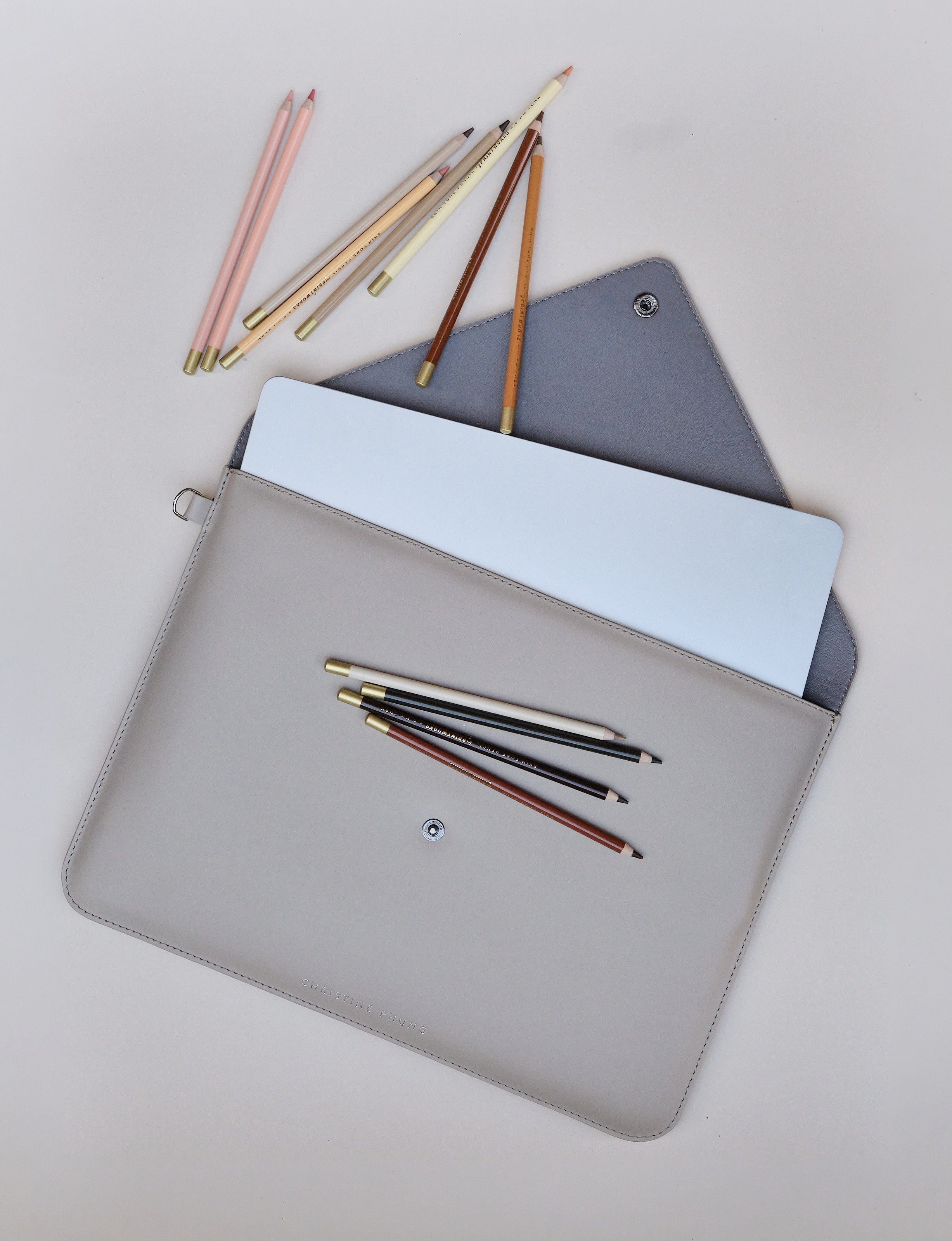 Enveloppe L Maripo Beige 16 pouces