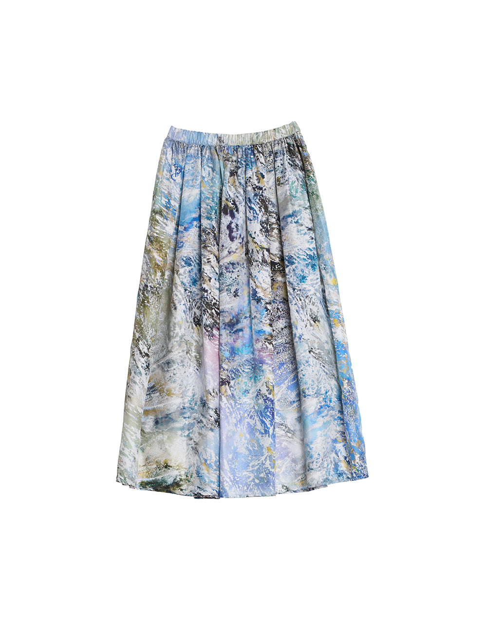 15 OMEGA Red Silk Skirt PRE ORDER
