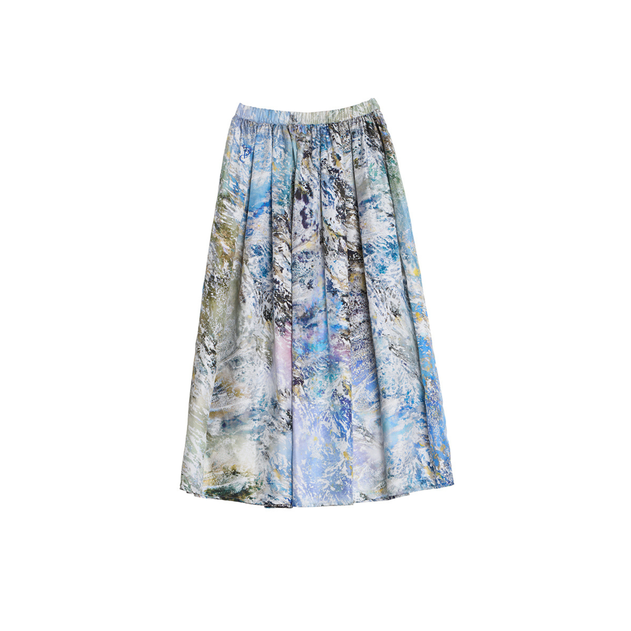 15 OMEGA Red Silk Skirt PRE ORDER