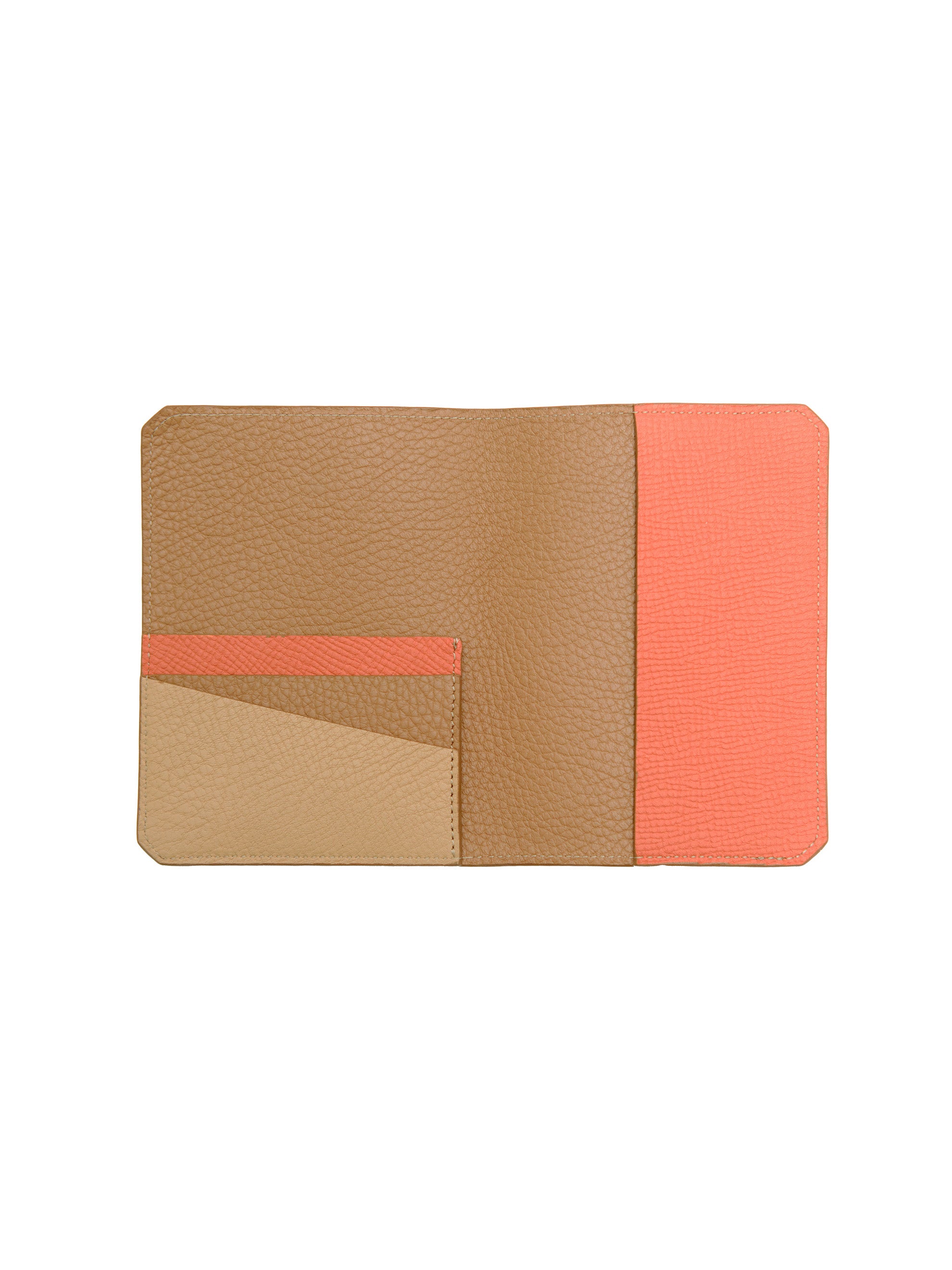 PORTE-PASSEPORT CARAMEL