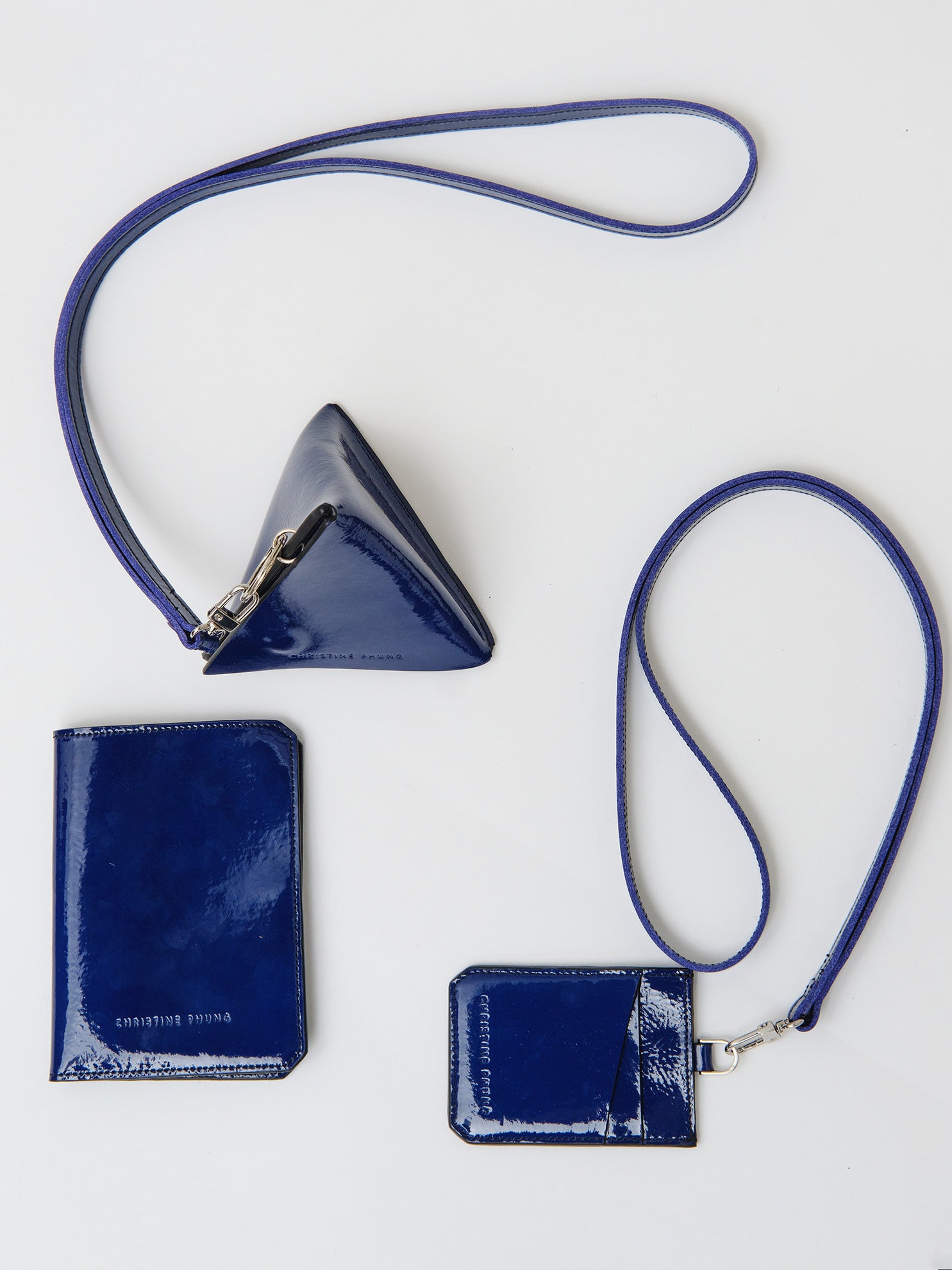 BLUE PASSPORT HOLDER