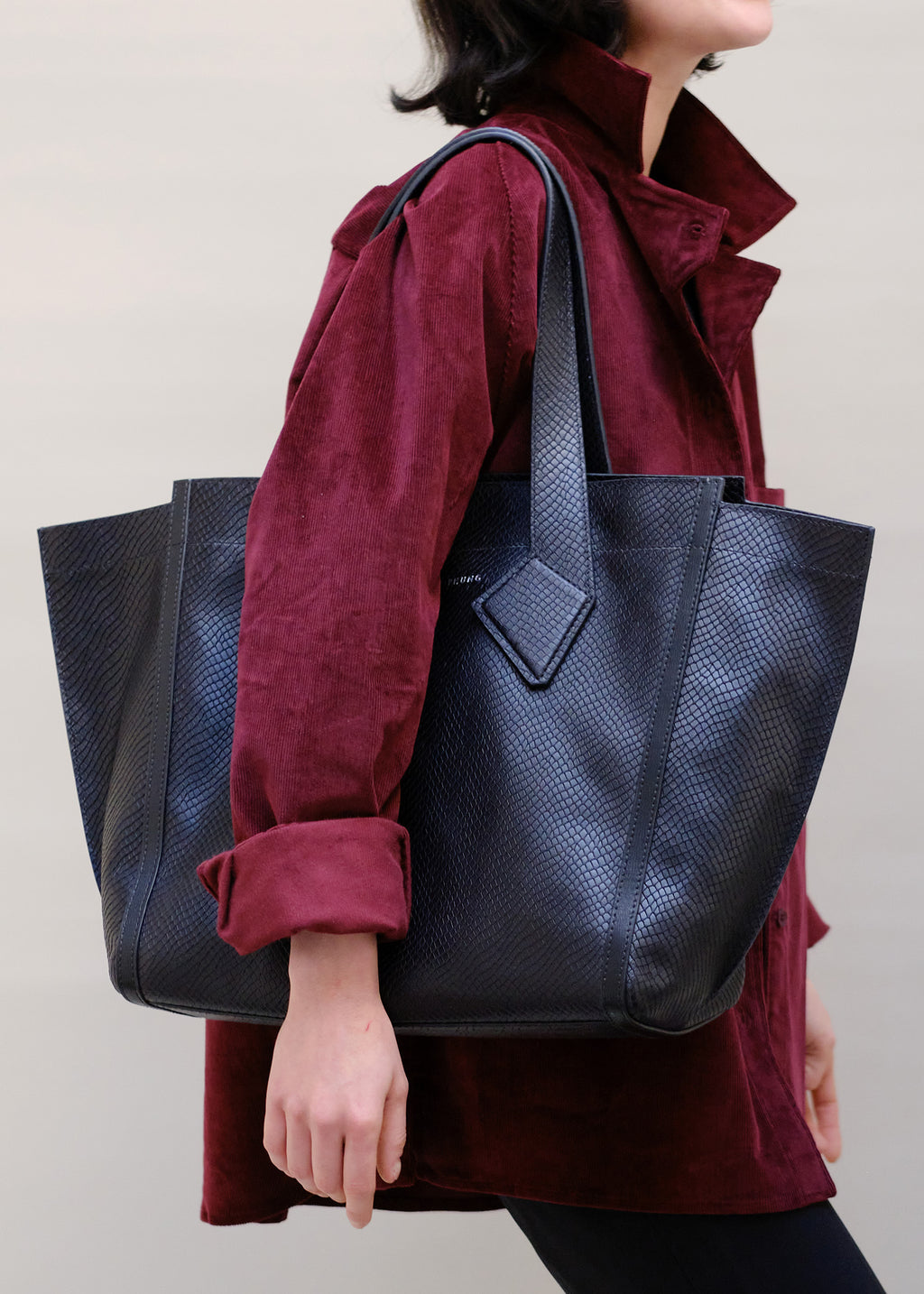 SAC CABAS L NOIR VESPER