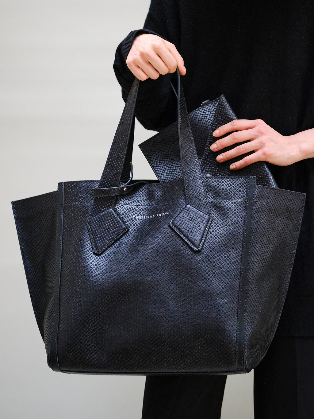 SAC CABAS L NOIR VESPER