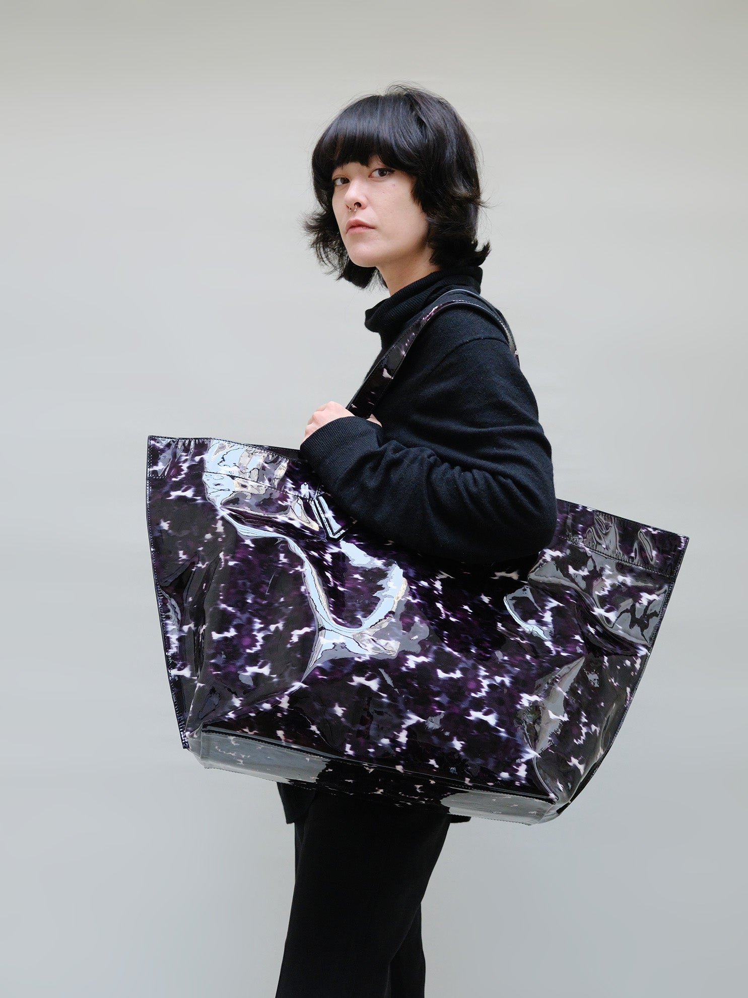 SAC CABAS XL MYRTILLE