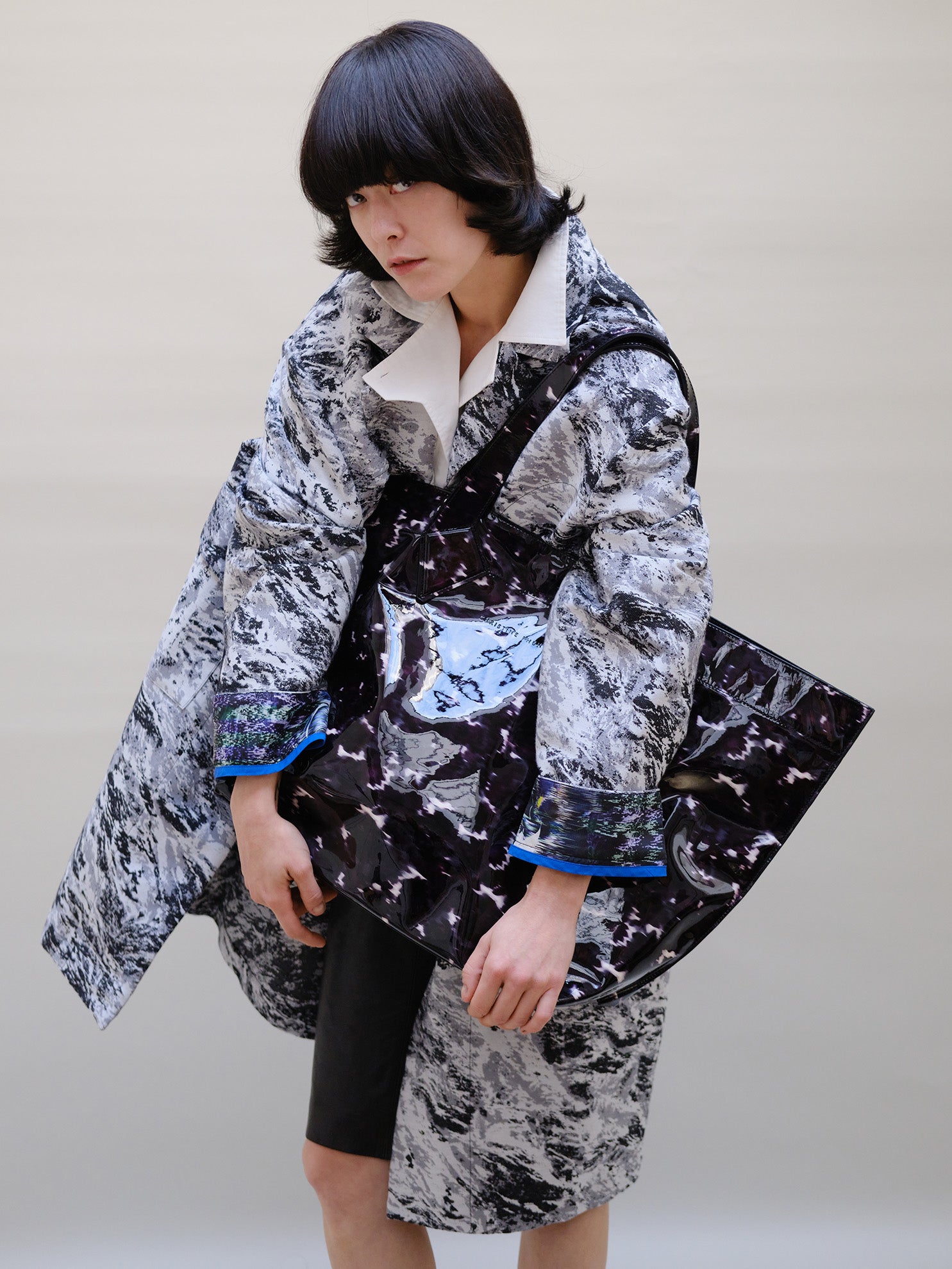 SAC CABAS XL MYRTILLE