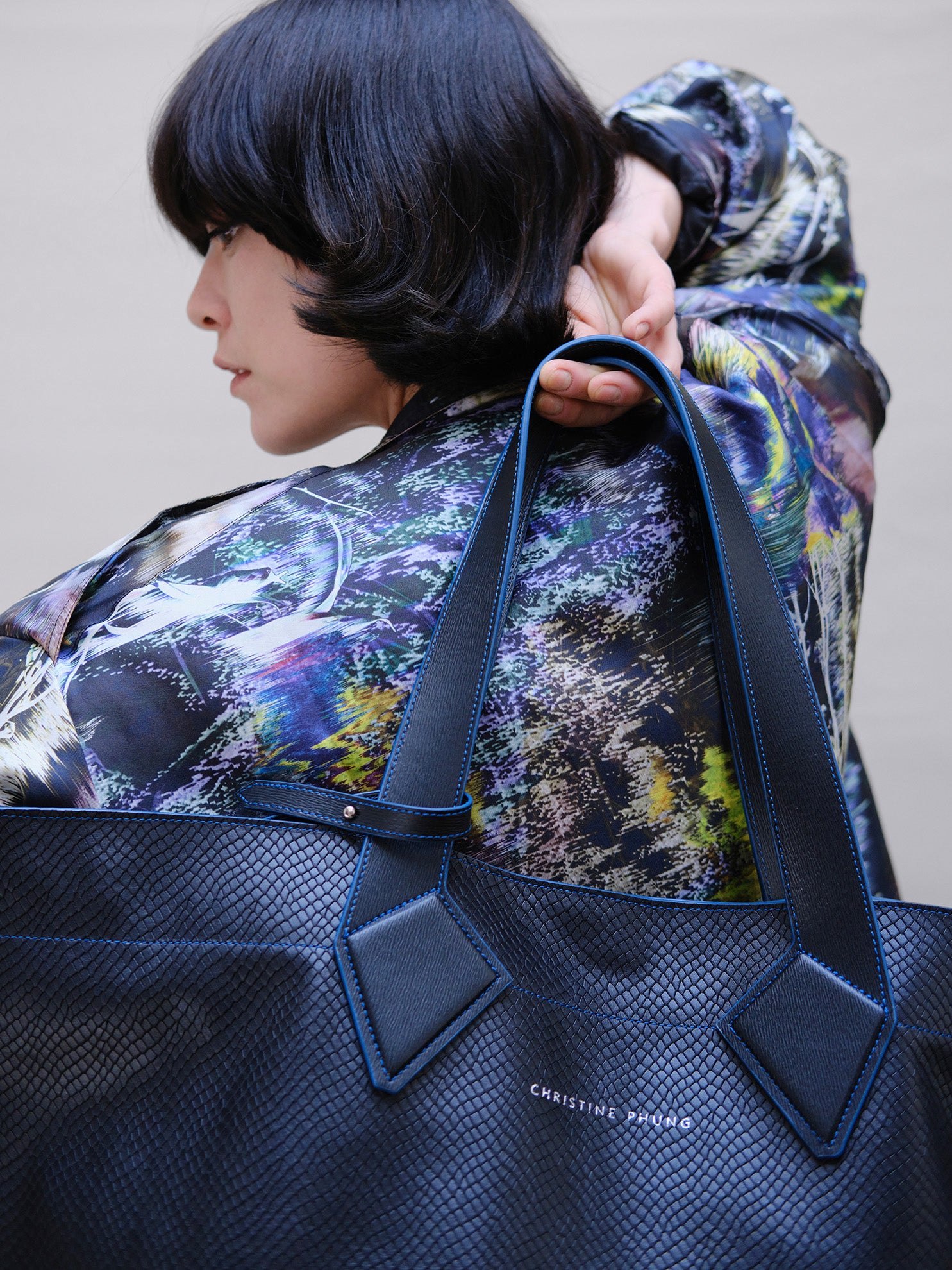 XL VESPER BLACK CABAS