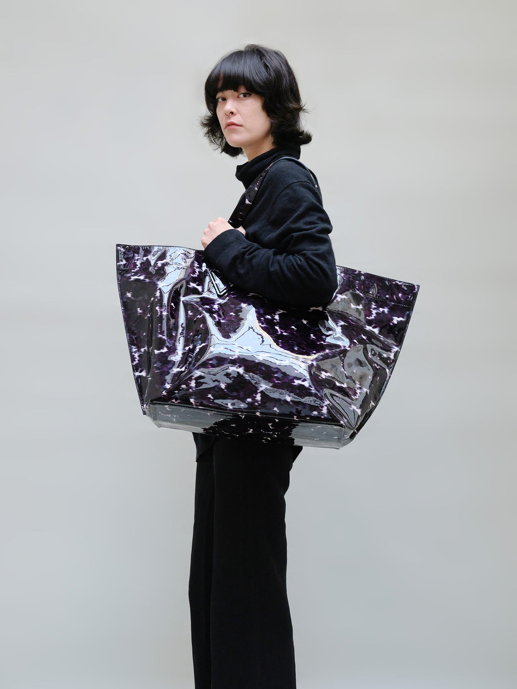 SAC CABAS XL MYRTILLE