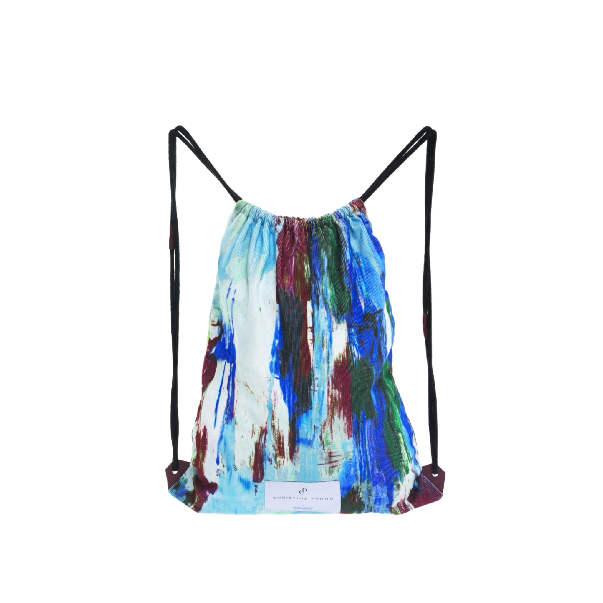 Printed Velvet Pool Bag