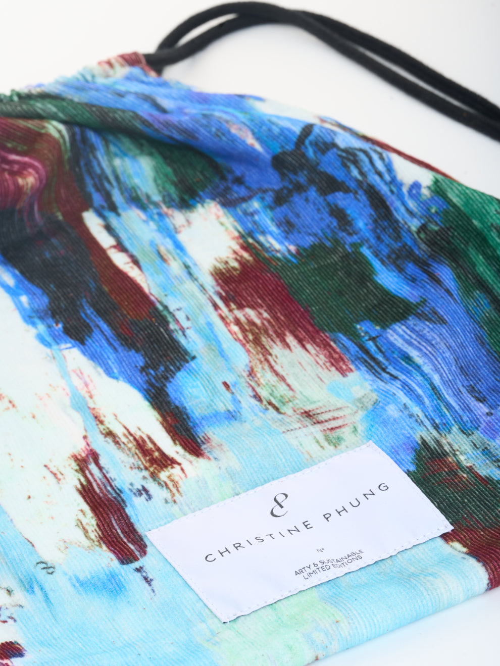 Printed Velvet Pool Bag