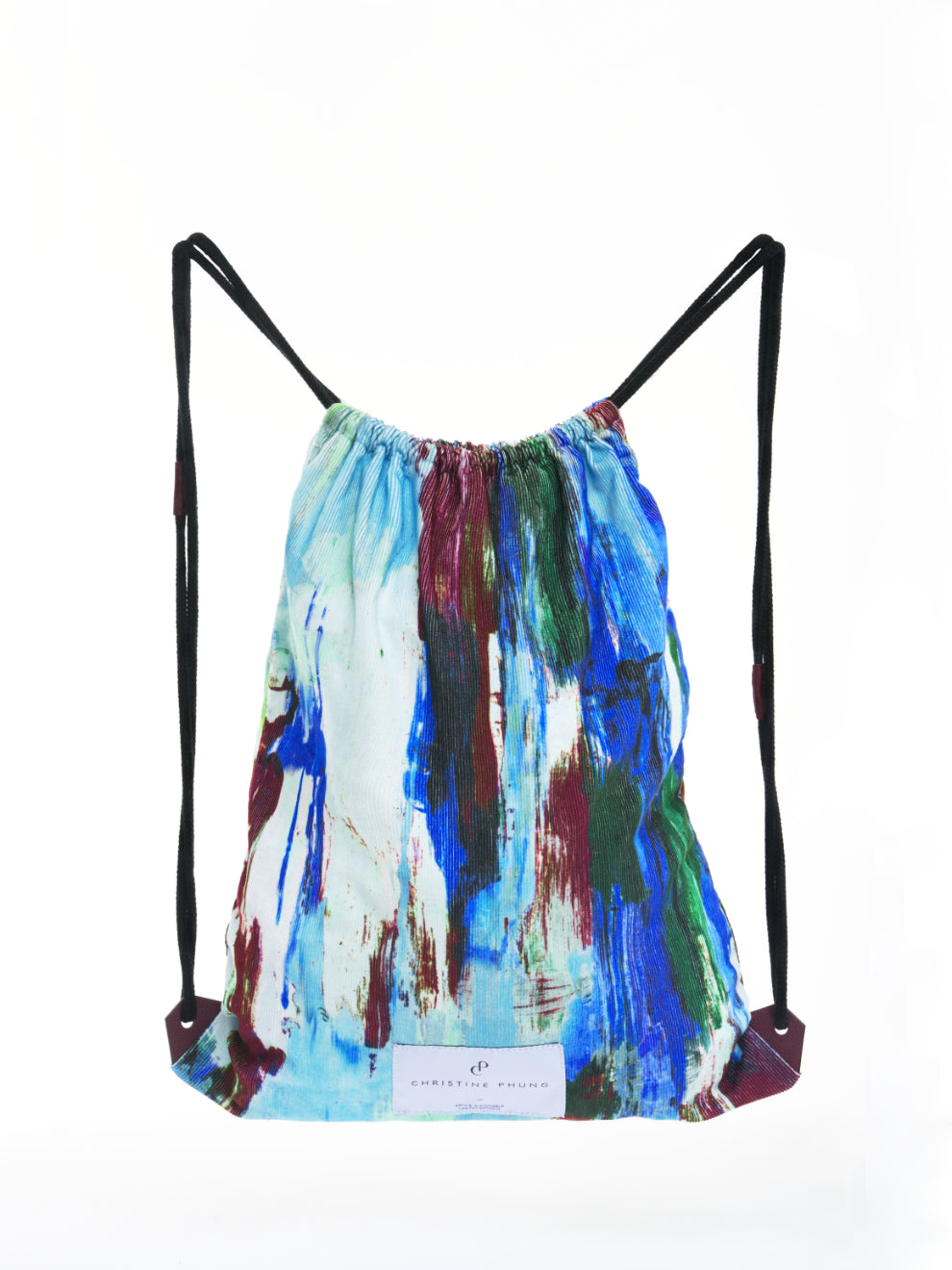 Printed Velvet Pool Bag