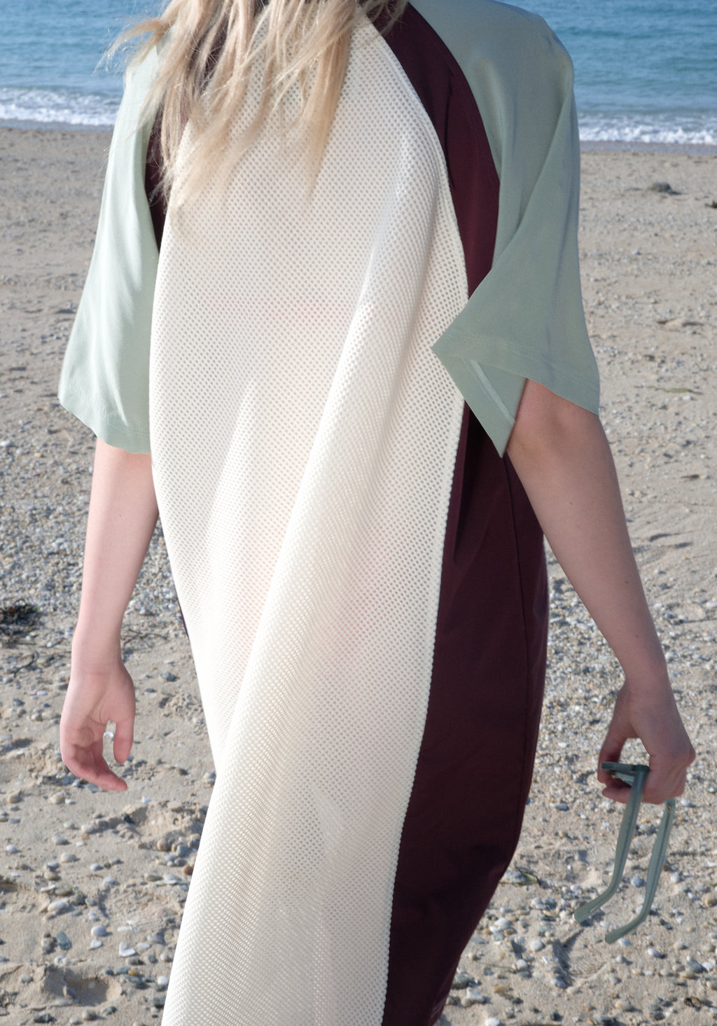 SIGMA Mixed Fabric Dress