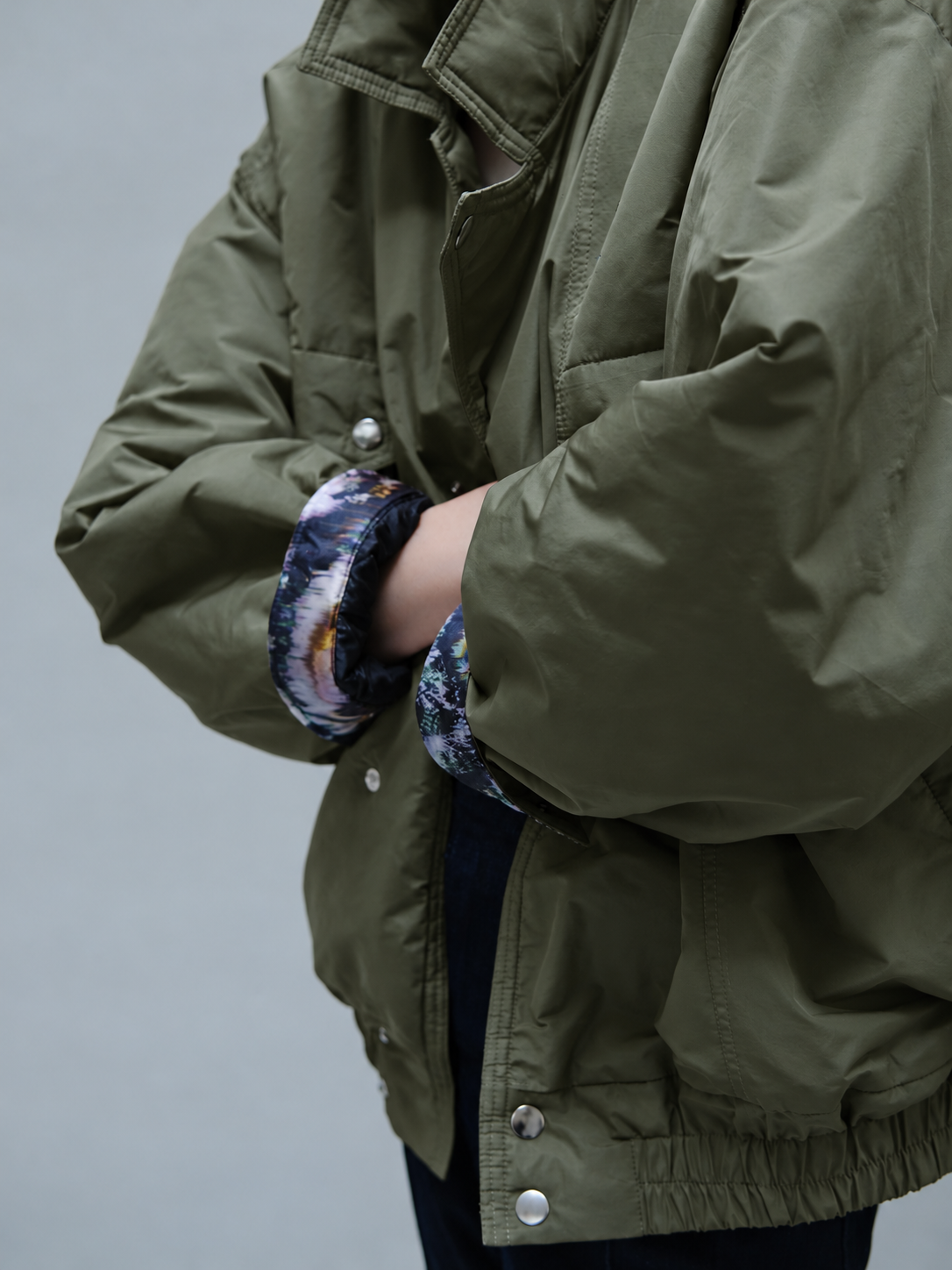 Blouson Bomber Khaki – Veste Designer Unisexe