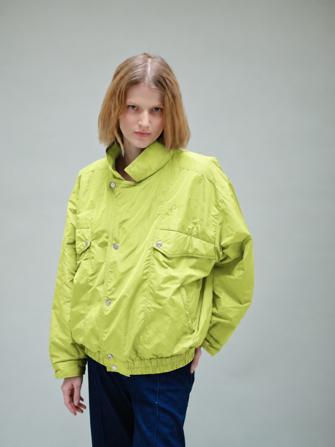 Blouson Bomber Lime – Veste Designer Unisexe