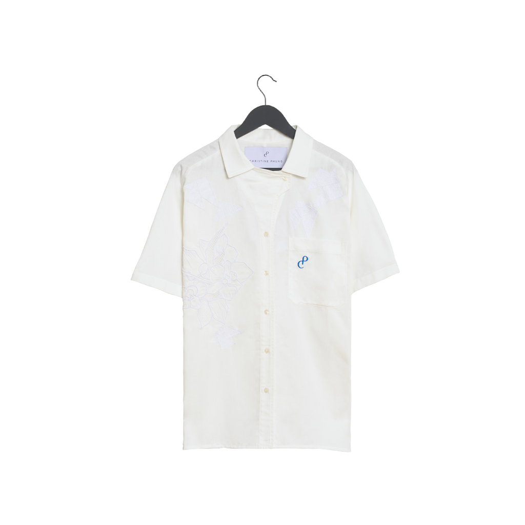 Chemise ALPHA Brodée à la main