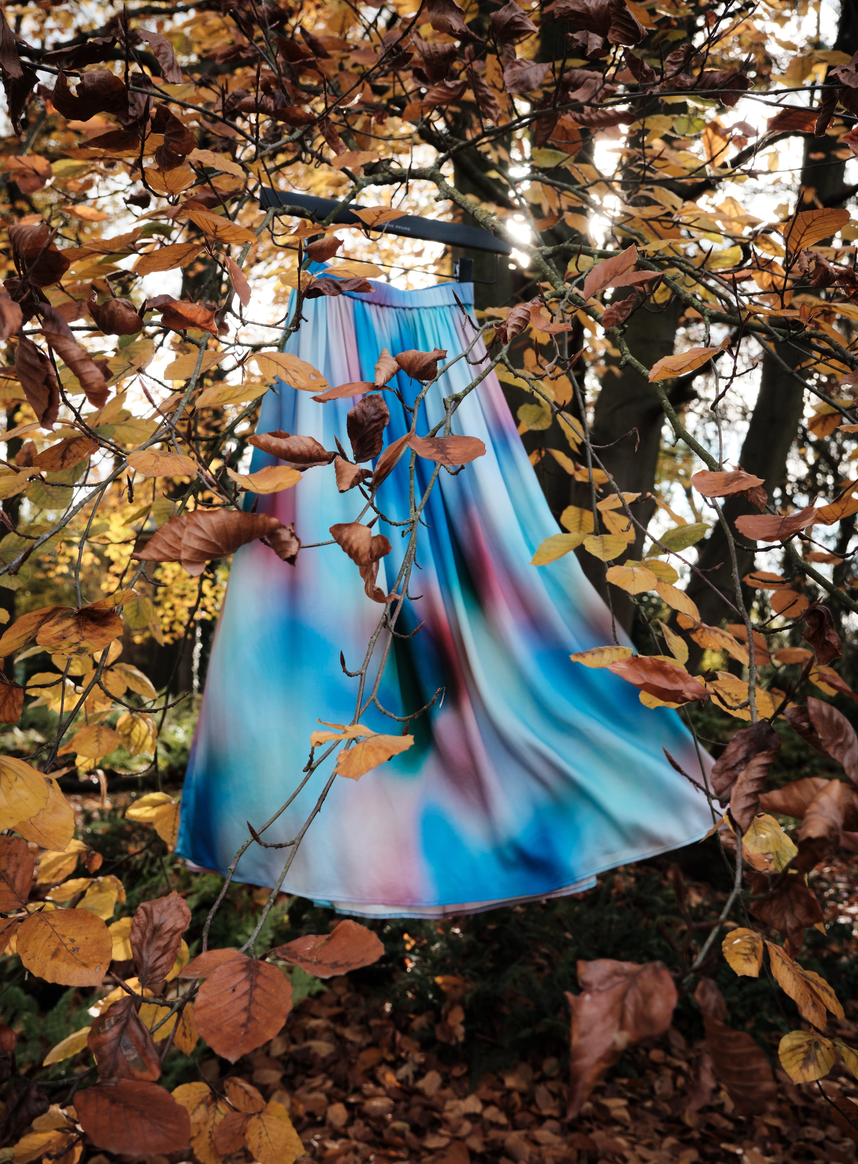 OUT OF STOCK - OMEGA printed skirt