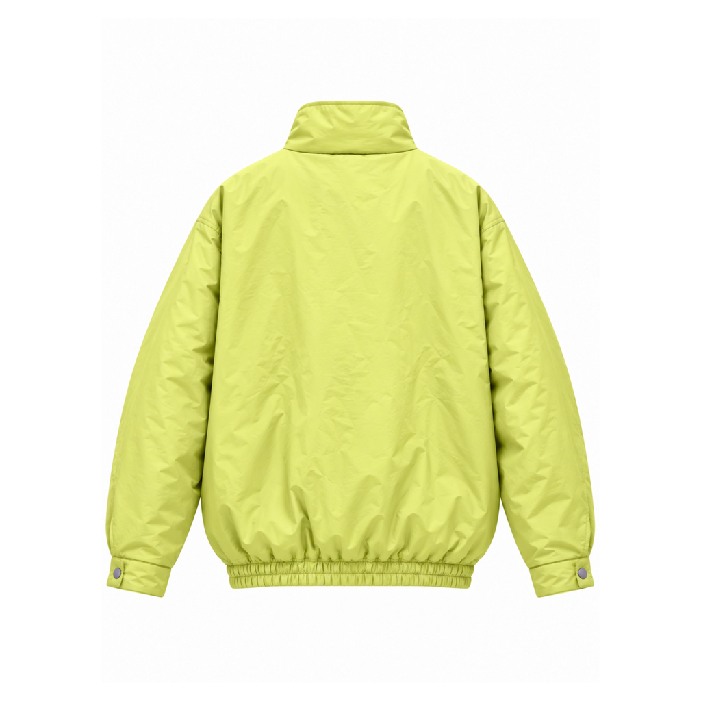 Lime Bomber Jacket – Unisex Designer Jacket