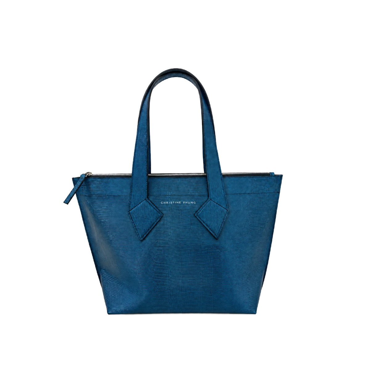 SAC CABAS XM bleu lézard