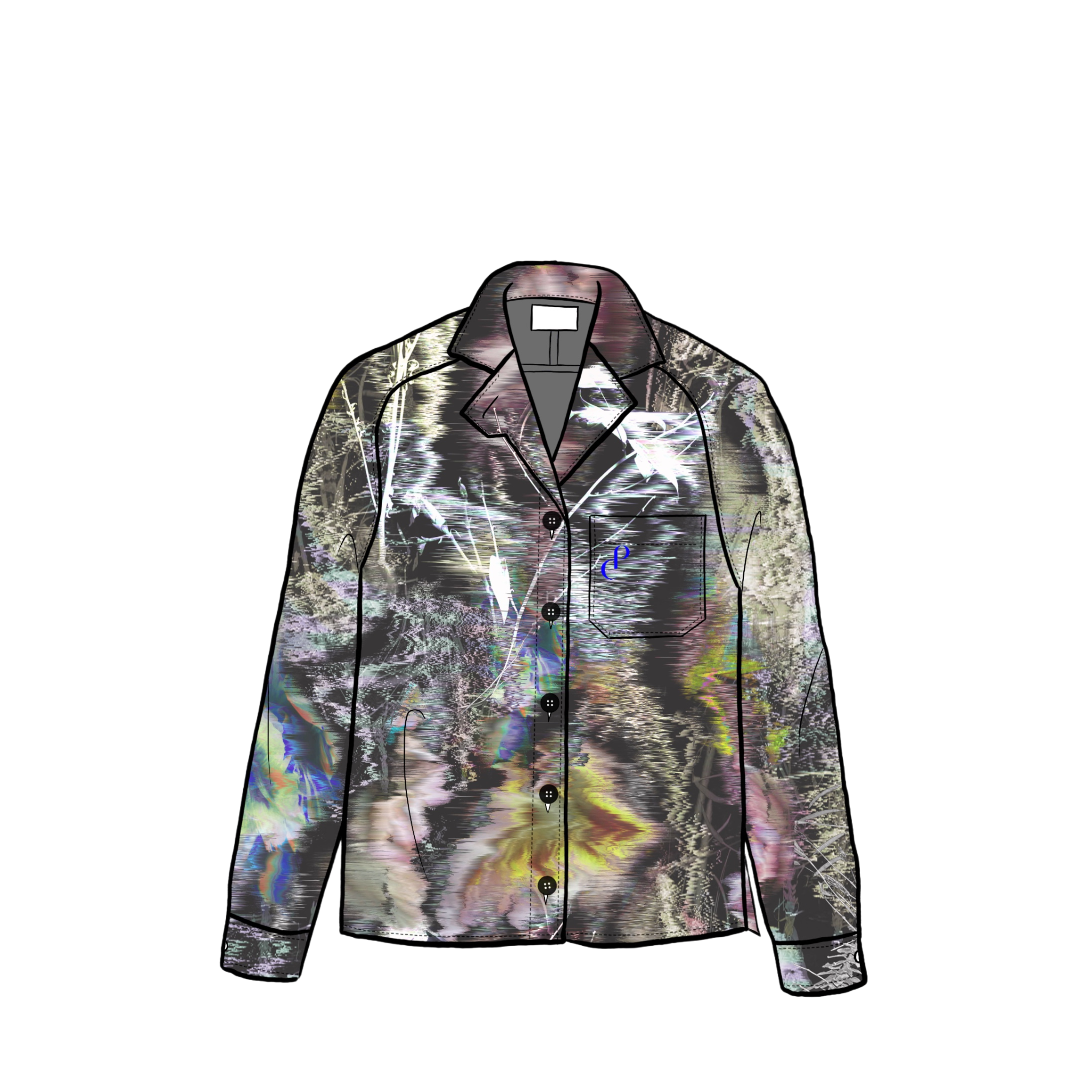 CHEMISE ALPHA GLITCH