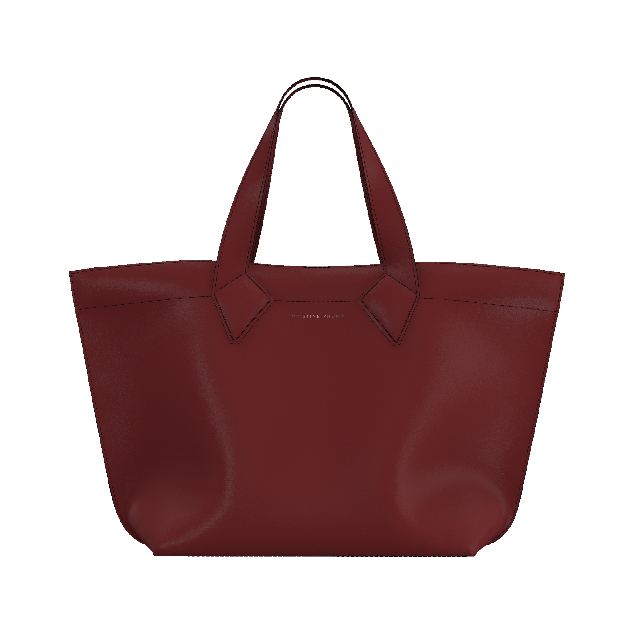 XL VESPER BLACK TOTE BAG