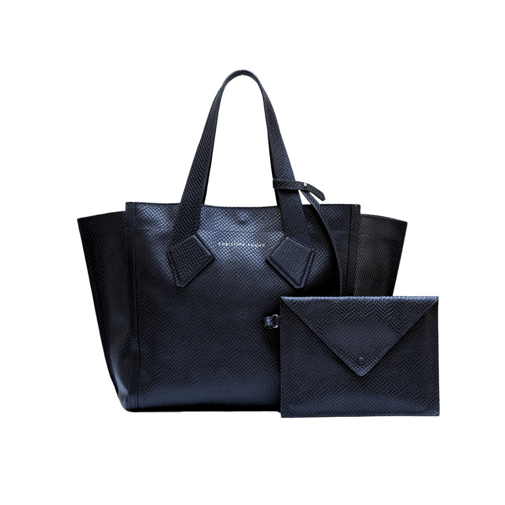 VESPER BLACK L CABAS