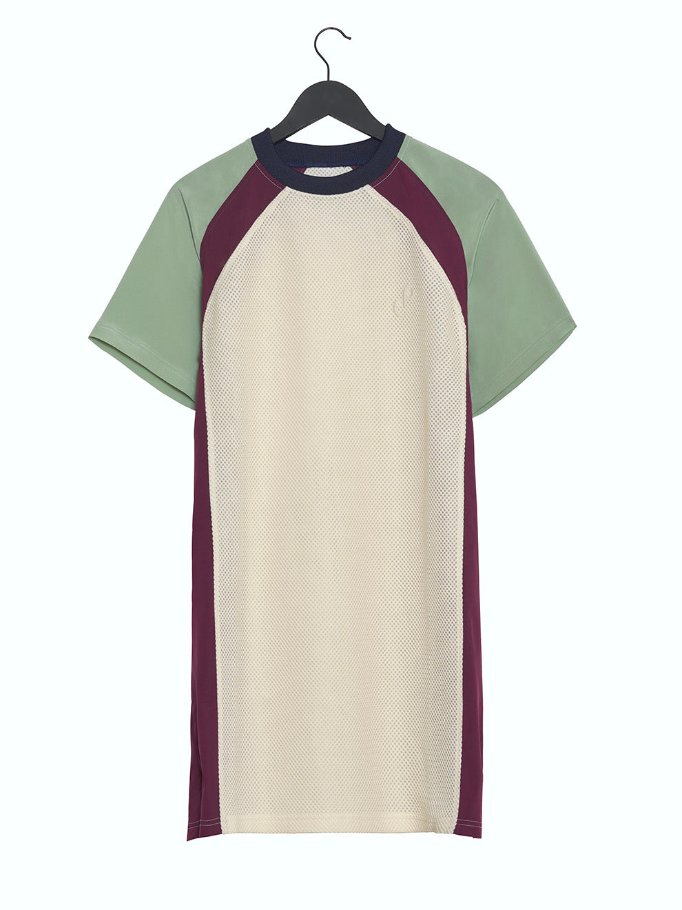 SIGMA Mixed Fabric Dress
