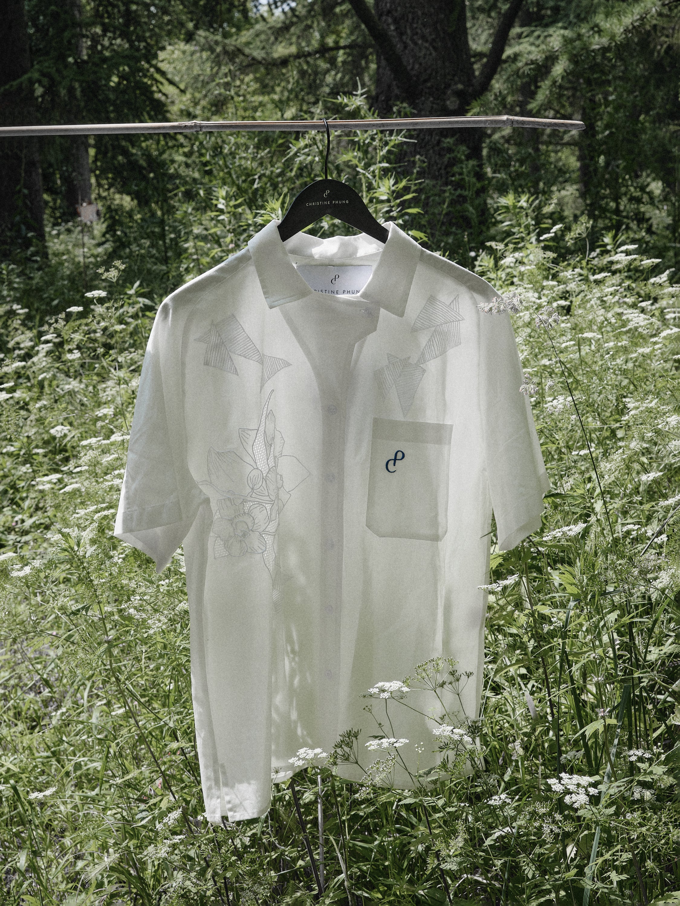 Chemise ALPHA Brodée à la main