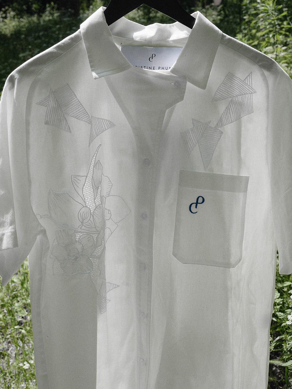 Hand Embroidered ALPHA Shirt